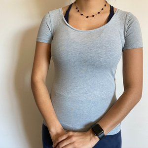 Basic blue/grey tee